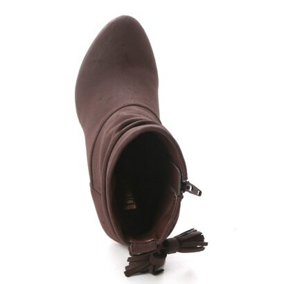 SHOE・PLAZA デュラス DURAS エレガンス ショートブーツ D9370 (ダークブラウン) 【返品送料